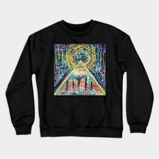 Apex Glow: an activated Inner Power Painting Crewneck Sweatshirt